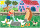 1. Platz-Sarah Löher, Rietberg, 6 Jahre (Alterstufe: 3 - 6)