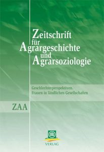 Zeitschrift für Agrargeschichte und Agrarsoziologie 2/2008