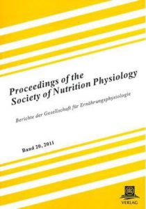 Proceedings of the Society of Nutrition Physiology Band 20
