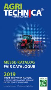 Ausstellungskatalog Agritechnica 2019