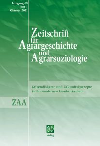Zeitschrift für Agrargeschichte und Agrarsoziologie 1/2021