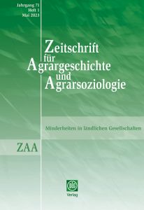 Zeitschrift für Agrargeschichte und Agrarsoziologie 1/2023